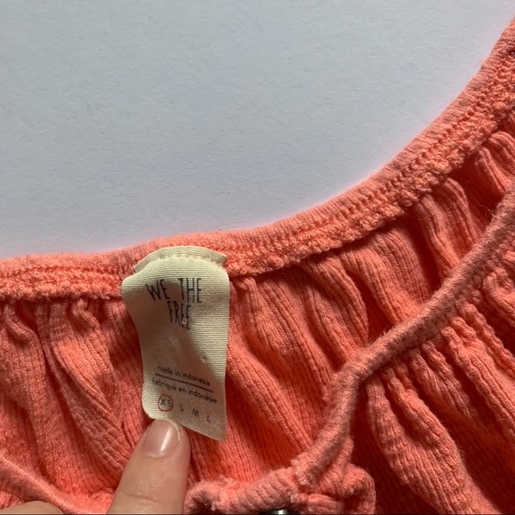 Free people• off the shoulder ruffle top flutter - Picture 7 of 8